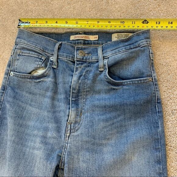 Levi’s Mile high super skinny Jeans Sz 28 - Picture 5 of 10